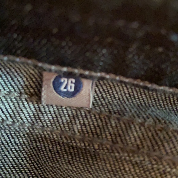 Citizens Of Humanity Dark Denim Hutton Medium Rise Wide Leg Jeans - Picture 9 of 15